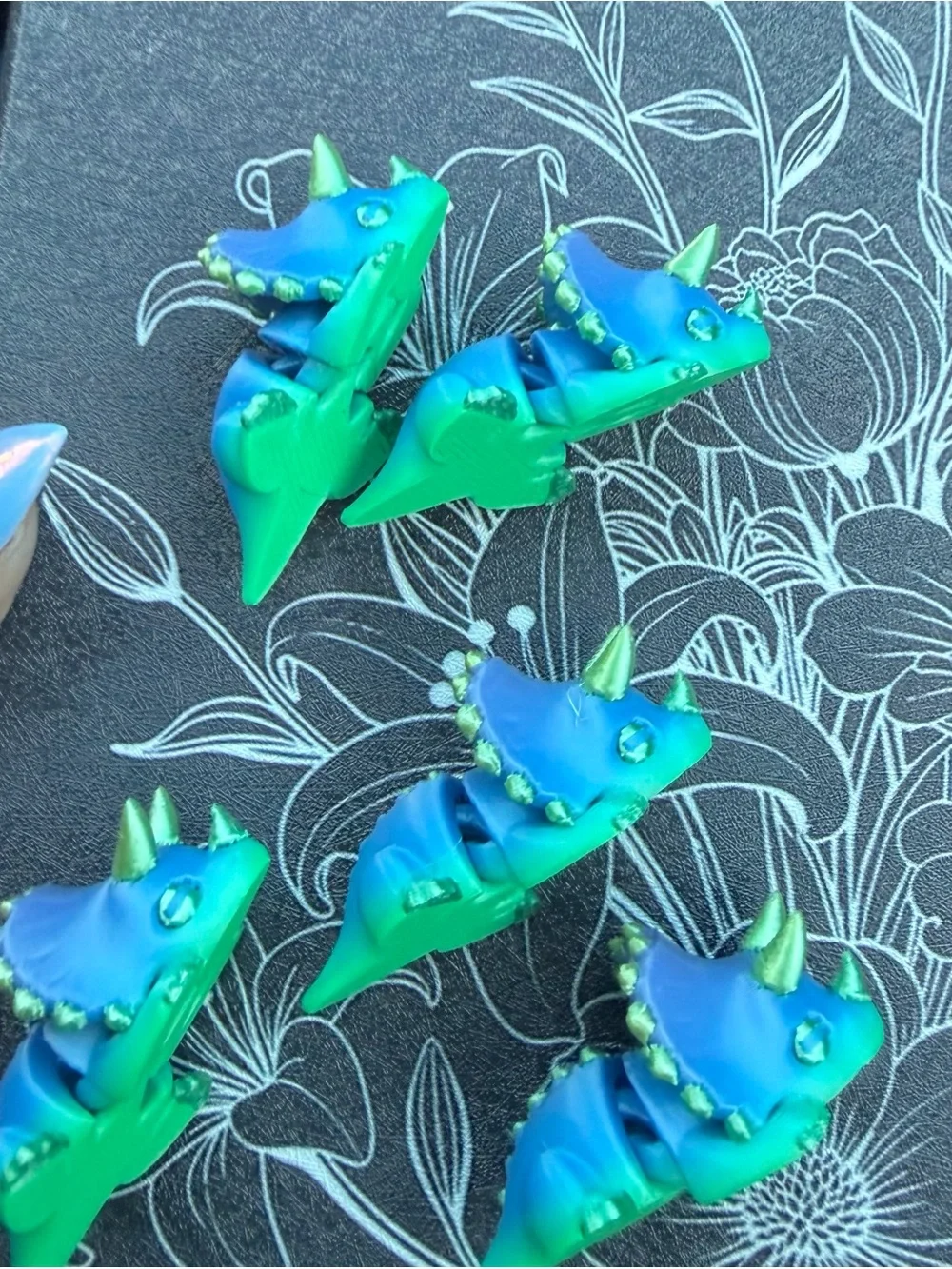 Triceratops 3D moveable toys